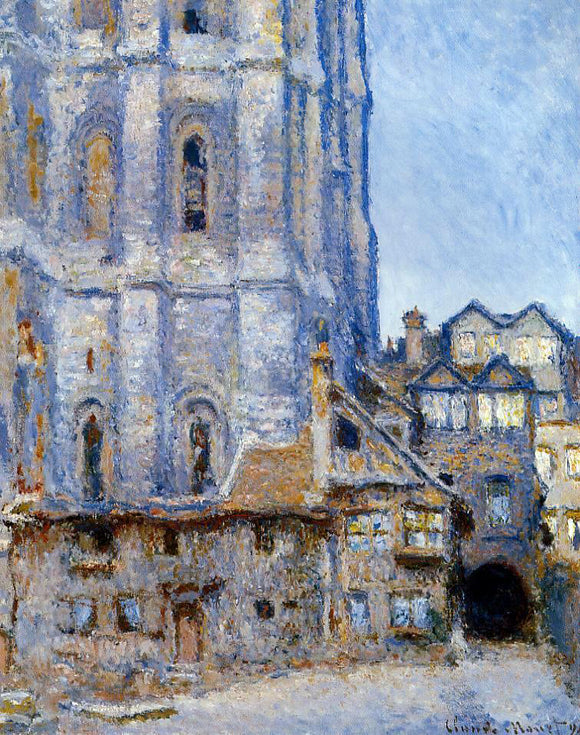  Claude Oscar Monet The Cour d'Albane - Canvas Art Print