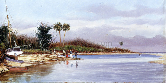  William Aiken Walker The Cove at Ponce Park - Canvas Art Print
