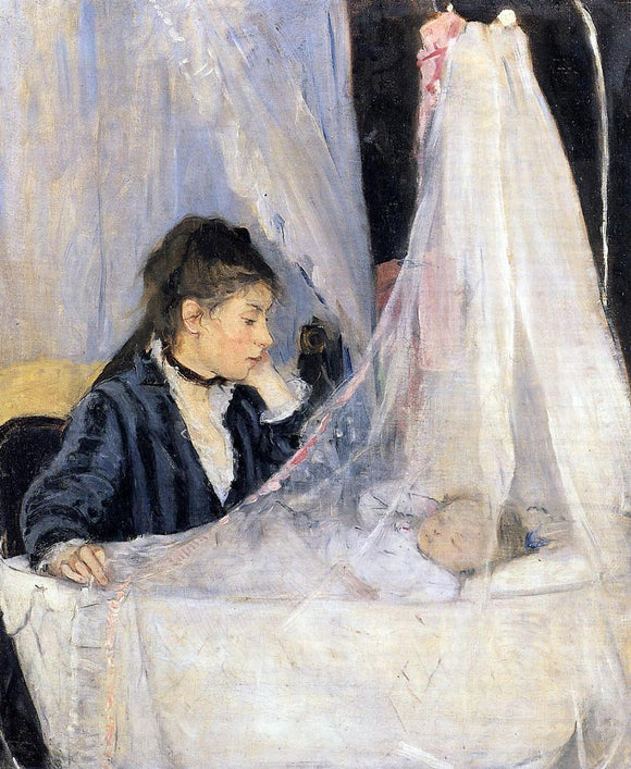  Berthe Morisot The Cradle - Canvas Art Print