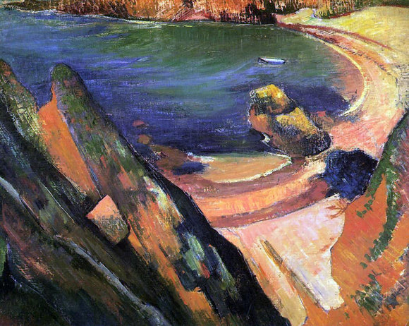  Paul Gauguin The Creek, Le Pouldu - Canvas Art Print