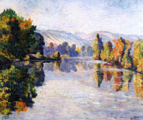  Armand Guillaumin The Creuse in Autumn - Canvas Art Print