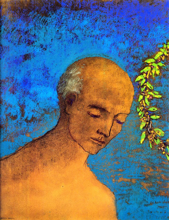  Odilon Redon The Crown - Canvas Art Print