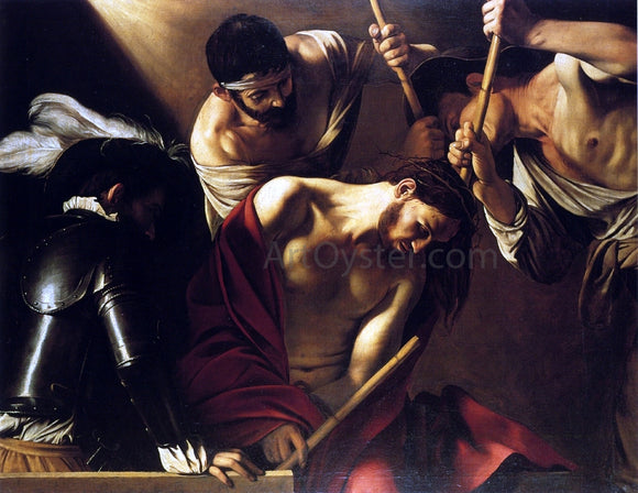  Caravaggio The Crowning with Thorns - Canvas Art Print