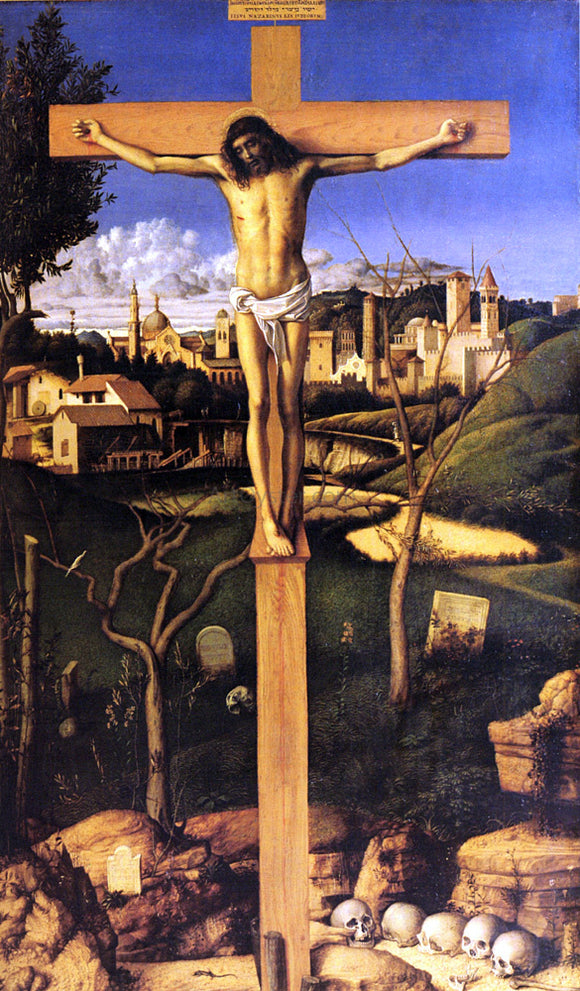  Giovanni Bellini The Crucifixion - Canvas Art Print