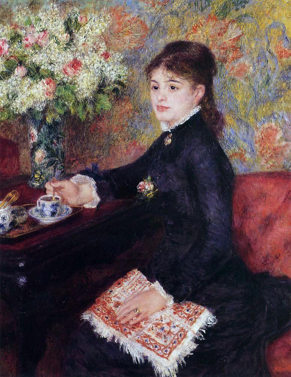  Pierre Auguste Renoir The Cup of Chocolate - Canvas Art Print