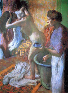  Edgar Degas The Cup of Tea (also known as Breakfast After Bathing) - Canvas Art Print