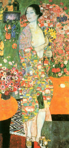  Gustav Klimt A Dancer - Canvas Art Print
