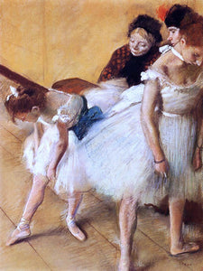  Edgar Degas The Dancing Examination - Canvas Art Print