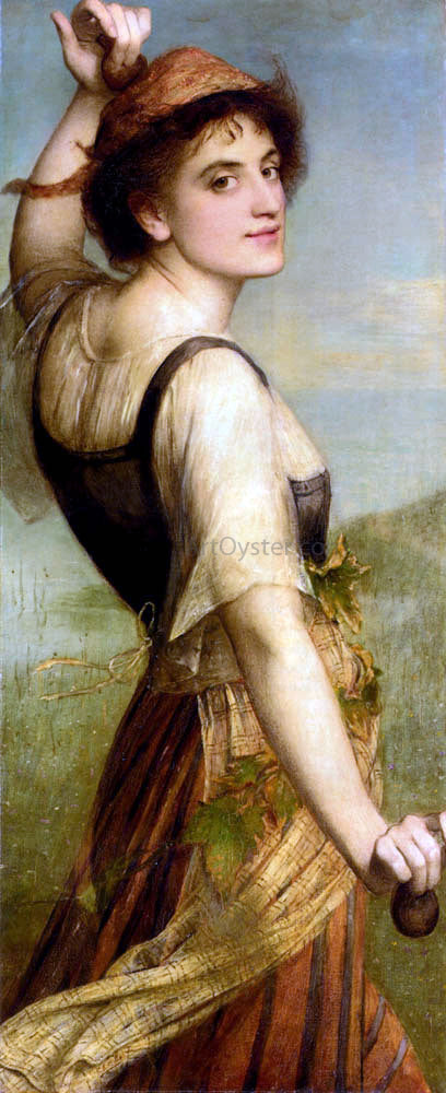  Edward Charles Halle The Dancing Girl - Canvas Art Print
