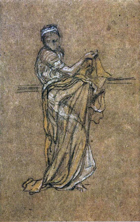  James McNeill Whistler The Dancing Girl - Canvas Art Print