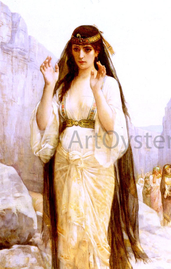  Alexandre Cabanel The Daughter of Jephthah - Canvas Art Print