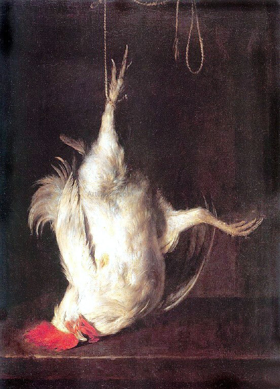  Gabriel Metsu The Dead Cockerel - Canvas Art Print