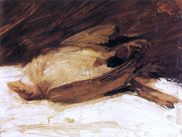  Franz Marc The Dead Sparrow - Canvas Art Print