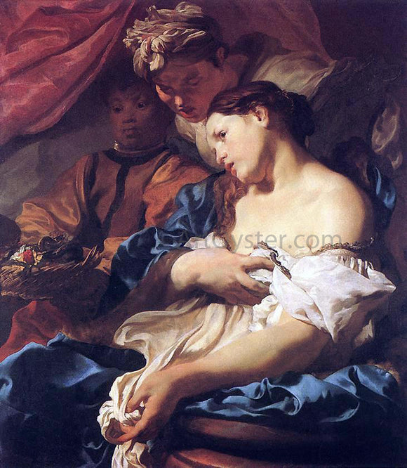  Johann Liss The Death of Cleopatra - Canvas Art Print
