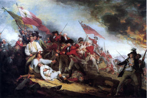  John Trumbull The Death of General Warren at the Battle of Bunker's Hill - Canvas Art Print