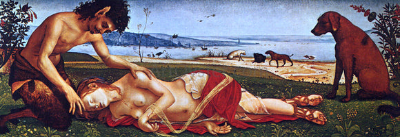  Piero Di Cosimo The Death of Procris - Canvas Art Print