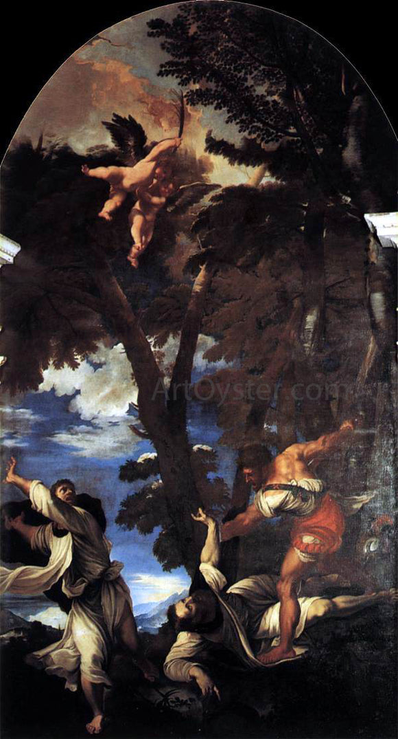  Titian The Death of St Peter Martyr - Canvas Art Print