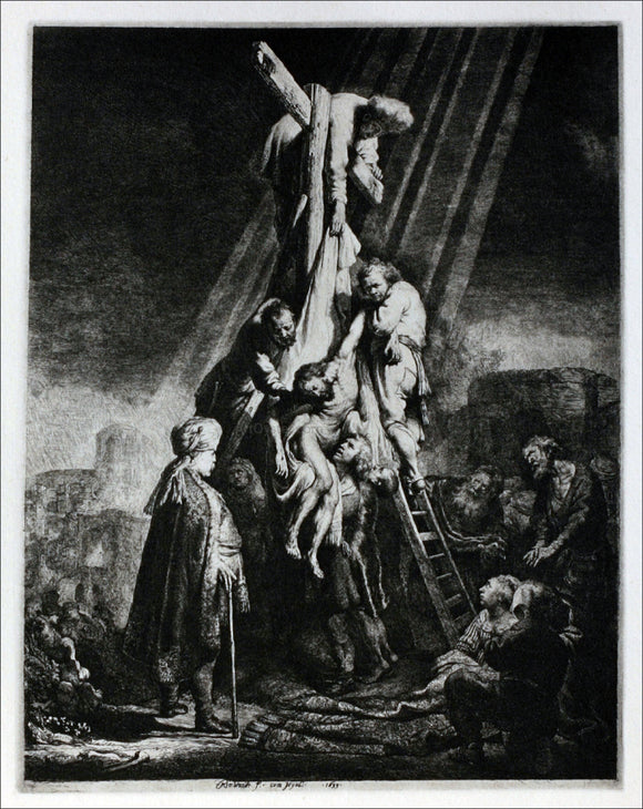  Rembrandt Van Rijn The Descent from the Cross - Canvas Art Print