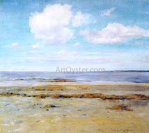  William Merritt Chase The Deserted Beach - Canvas Art Print