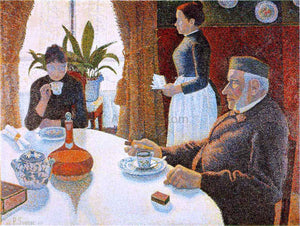  Paul Signac The Dining Room - Canvas Art Print