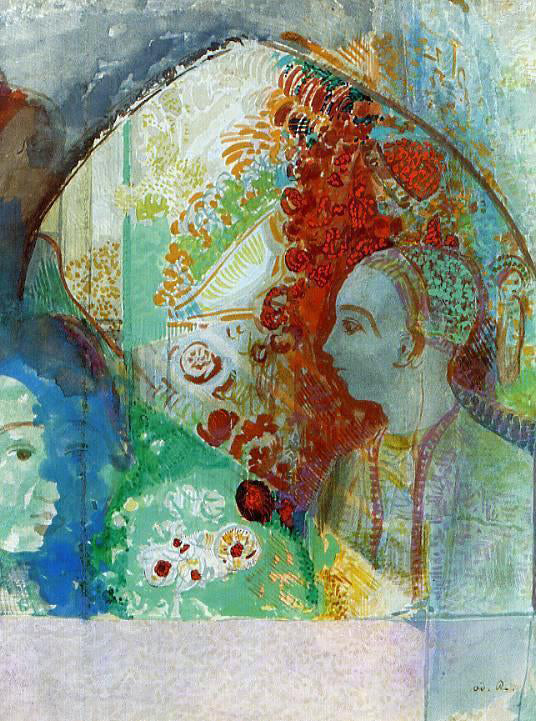  Odilon Redon The Dream - Canvas Art Print