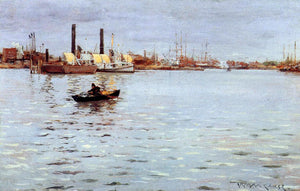  William Merritt Chase The East River - Canvas Art Print