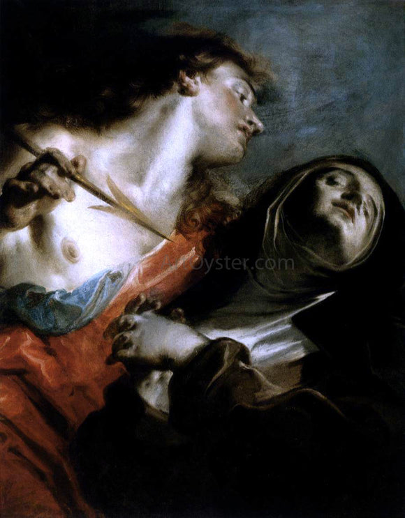  Giuseppe Bazzani The Ecstasy of St Therese - Canvas Art Print