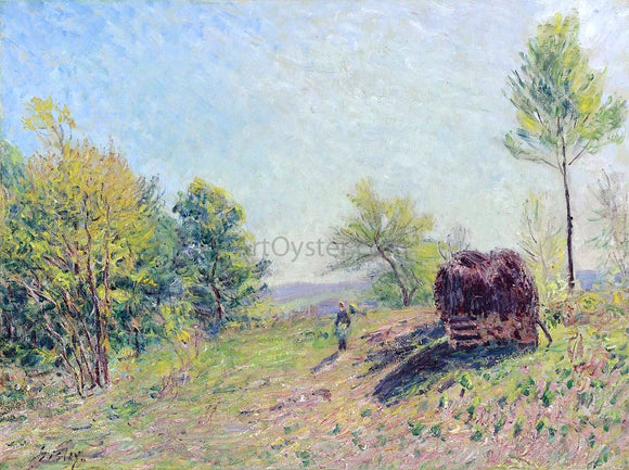  Alfred Sisley The Edge of the Forest - Canvas Art Print