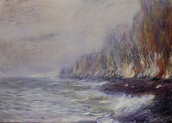  Claude Oscar Monet The Effect of Fog near Dieppe - Canvas Art Print