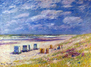  Henri Moret The Egmond Beach, Holland - Canvas Art Print