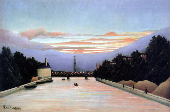  Henri Rousseau The Eifel Tower - Canvas Art Print
