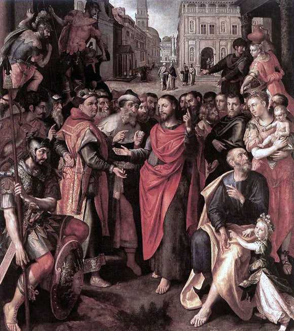  Maarten De Vos The Emperor's Toll - Canvas Art Print
