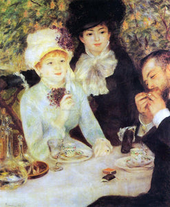  Pierre Auguste Renoir The End of Lunch - Canvas Art Print