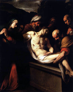  Daniele Crespi The Entombment - Canvas Art Print