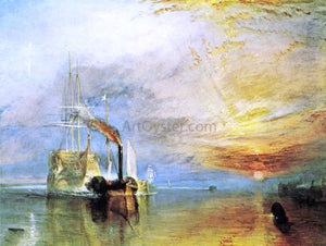  Joseph William Turner The Fighting "Temeraire", Tugged to her Last Berth To Be Broken Up, 1838 - Canvas Art Print