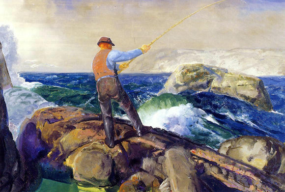  Paul Ritter The Fisherman - Canvas Art Print