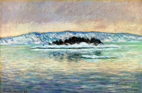  Claude Oscar Monet The Fjord, near Christiania - Canvas Art Print
