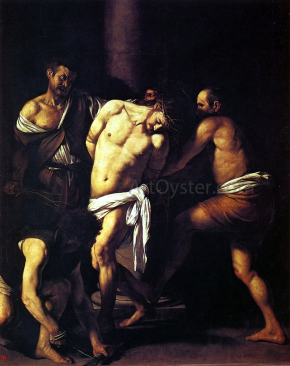  Caravaggio The Flagellation of Christ - Canvas Art Print