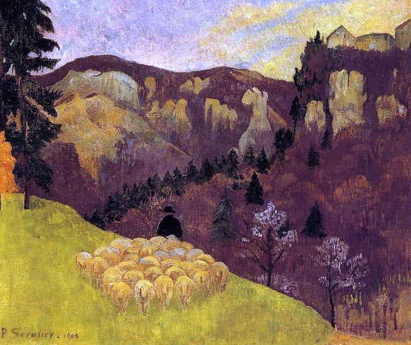  Paul Serusier The Flock in the Black Forest - Canvas Art Print