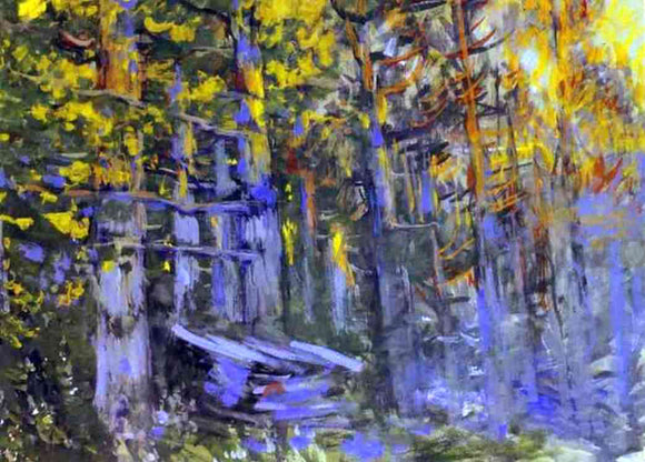  Constantin Alexeevich Korovin The Forest - Canvas Art Print