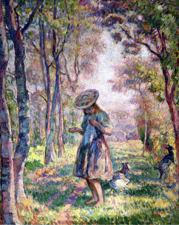  Henri Lebasque A Forest at Pierrefonds - Canvas Art Print