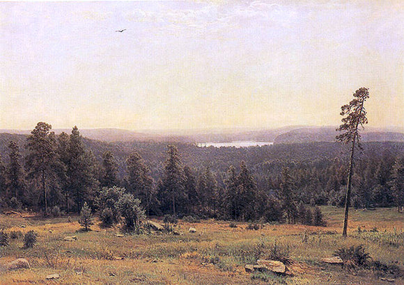  Ivan Ivanovich Shishkin The Forest Horizons - Canvas Art Print