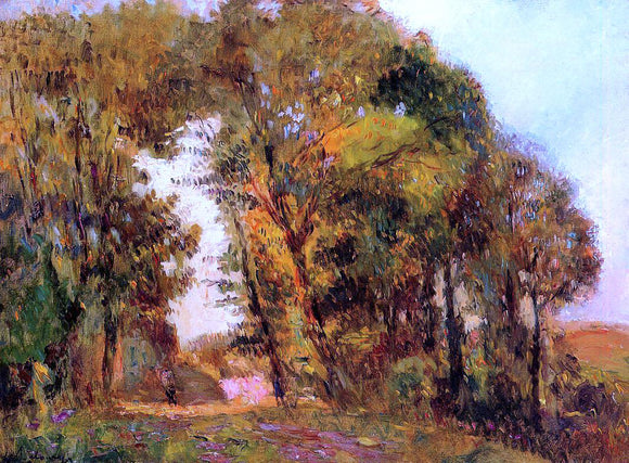  Albert Lebourg The Forest in Autumn near Rouen - Canvas Art Print