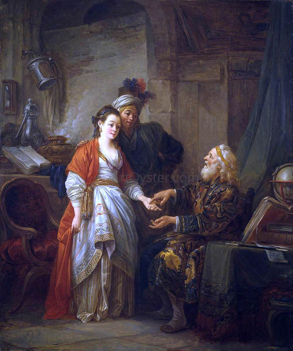  Jean-Baptiste Le Prince The Fortune Teller - Canvas Art Print