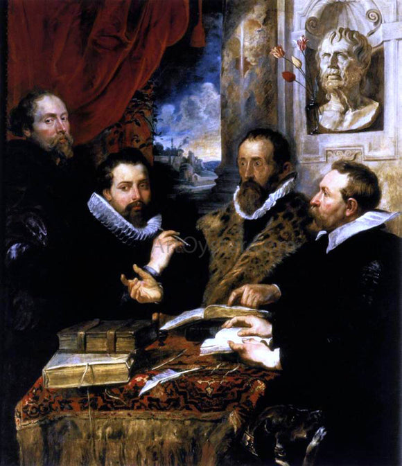  Peter Paul Rubens The Four Philosophers - Canvas Art Print
