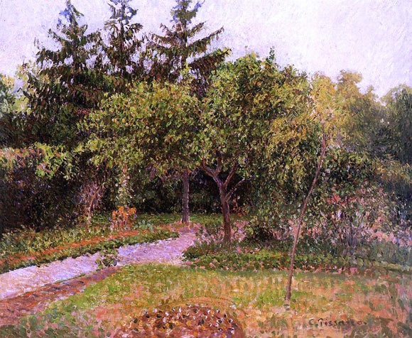  Camille Pissarro The Garden at Eragny - Canvas Art Print