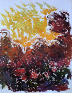  Claude Oscar Monet The Garden at Giverny - Canvas Art Print