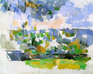  Paul Cezanne The Garden at Les Lauves - Canvas Art Print