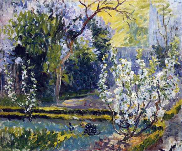  Henri Lebasque The Garden in Spring - Canvas Art Print