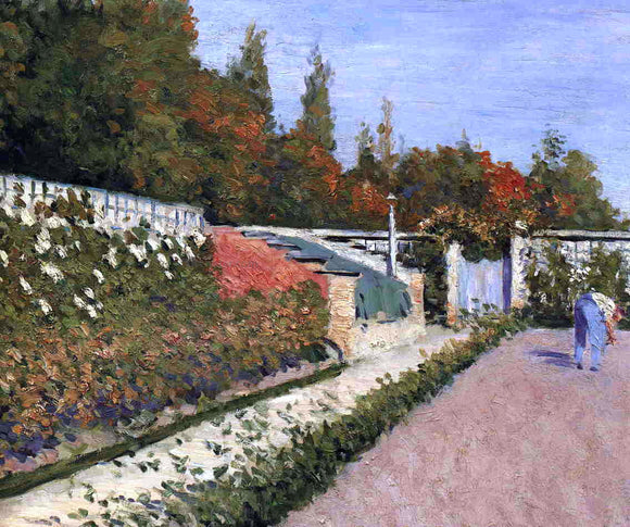  Gustave Caillebotte The Gardener - Canvas Art Print